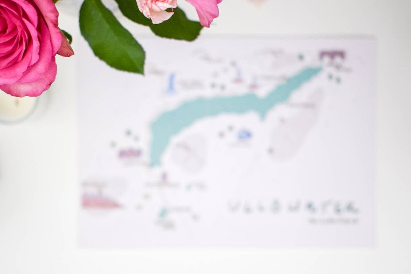 Mads Illustration – wholesale Map – Ullswater, The Lake District, illustrated map5