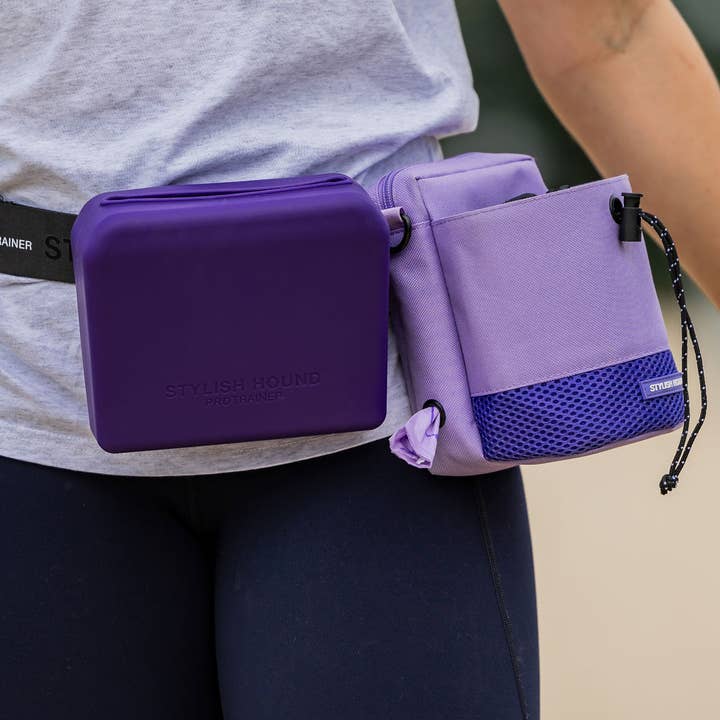 Purple Pro Trainer Silicone Pouch for wholesale on Faire2