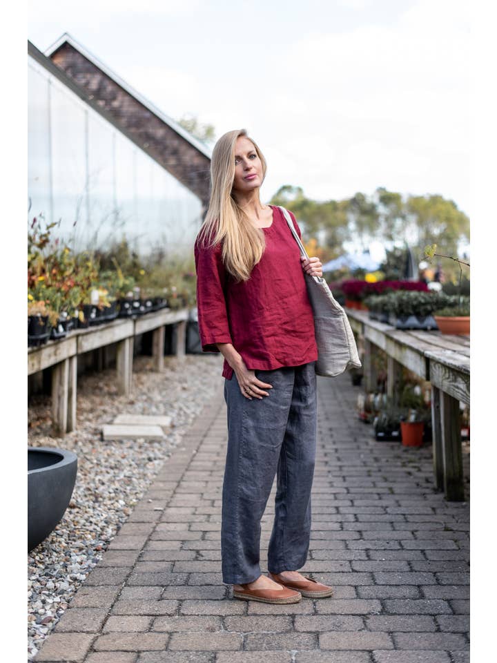 VIKOLINO - Wholesale Blouse - Women's - Linen Bella Top12