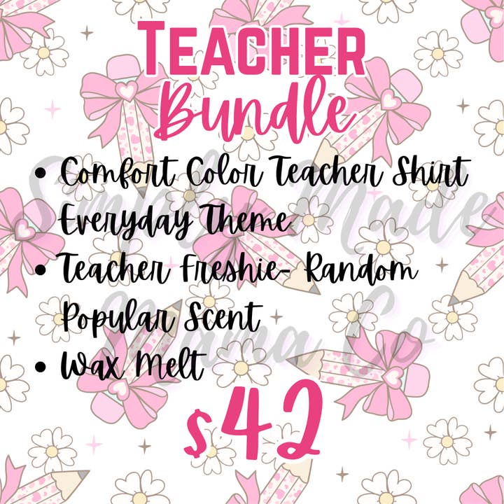 Teacher Christmas Gift Bundle for wholesale by Simply Made Mama Co