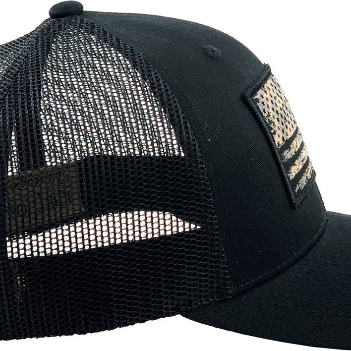 KBETHOS - Wholesale Trucker Hat - Men's - FLAG UV PRINT PATCH MESH BACK BALLCAP18