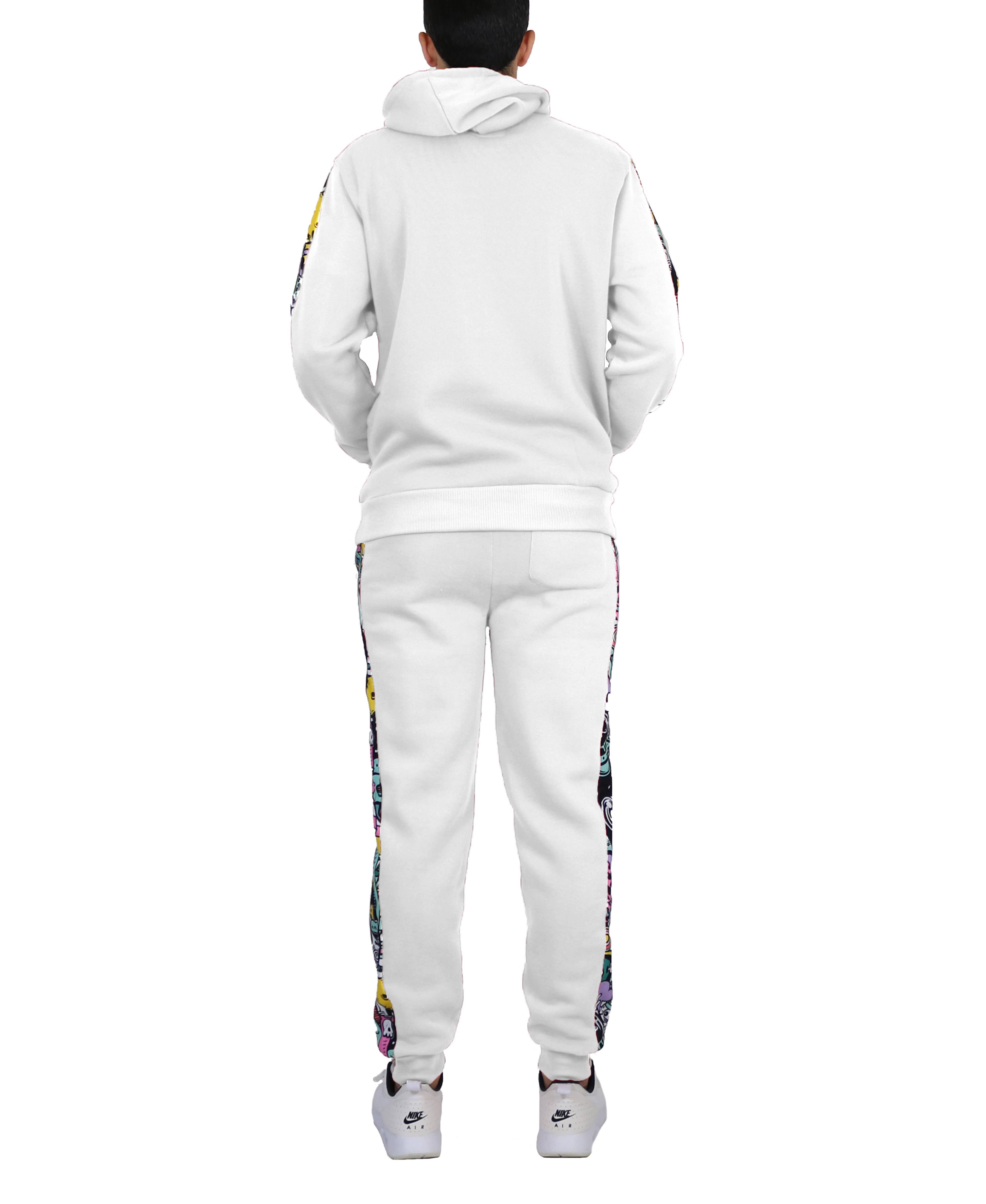 Galaxy By Harvic - Wholesale Lounge Set - Men's - Men's Fleece Hoodie & Jogger Set - SUPERIOR13
