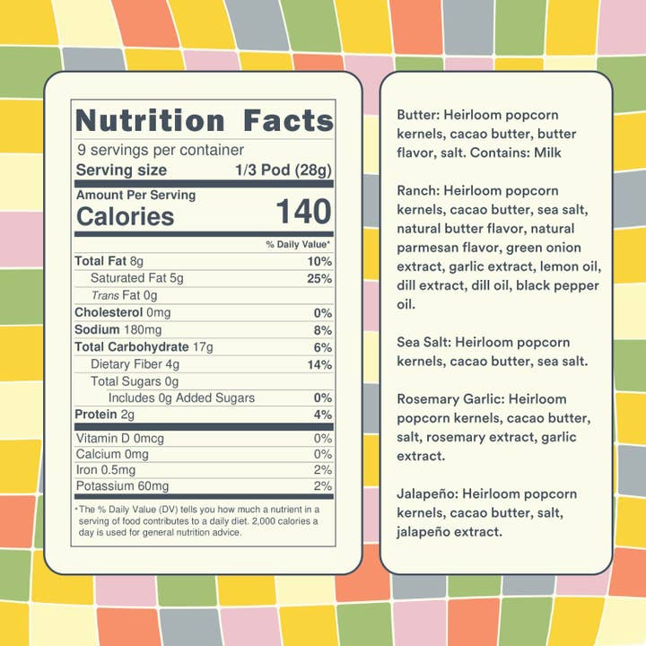 Cheerie Lane - Wholesale Popcorn - Popcorn Pod Flavor Variety Pack4