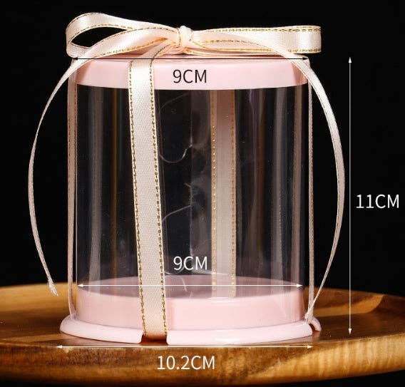 Elegant Design Supply – wholesale Cake decorating kit – Mini 2 inch Transparent Clear Box (10pcs/set)6
