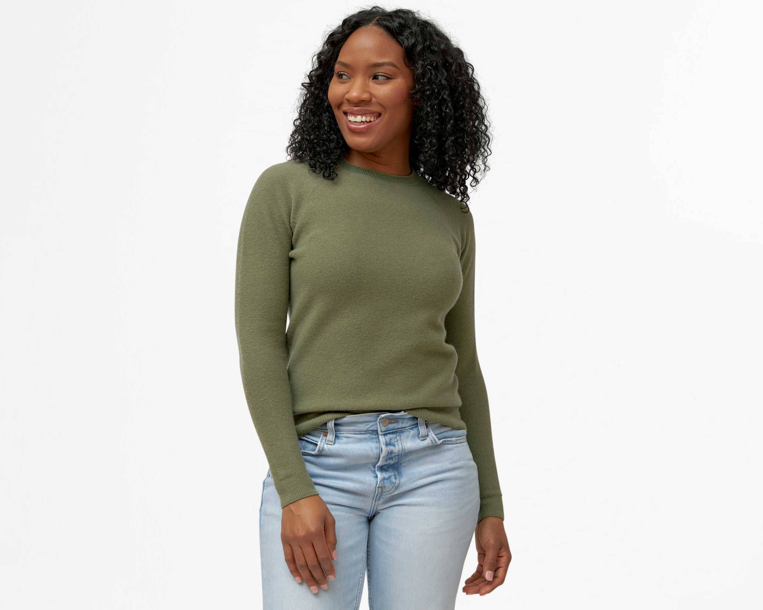 Oliver Charles - Wholesale Knit Sweater - Women's - Yak Wool / Merino Crew Neck5