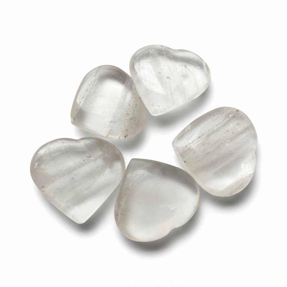 VIE – Großhandel Spiritueller Stein/Kristall – Kleines Kristallherz, 3 cm10