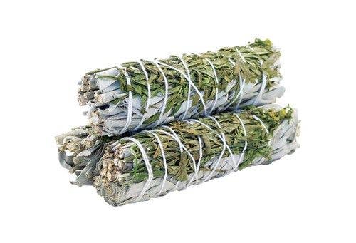 AWGifts Europe - Wholesale Sage Bundle - MSage-23 - Smudge Stick - White Sage & Ruda 10cm0