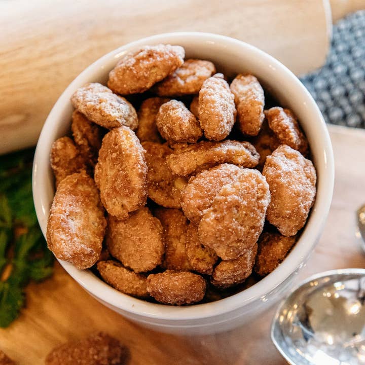 Praline Crunch Pecans for wholesale by Ellis Bros. Pecans