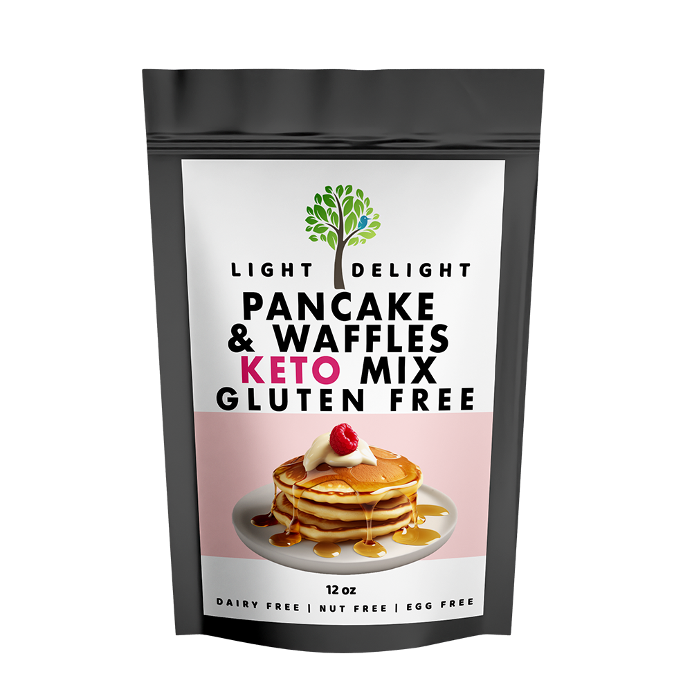 Light Delight – Engroshandel Pandekagemix – Light Delight keto-blanding til pandekager og vafler0