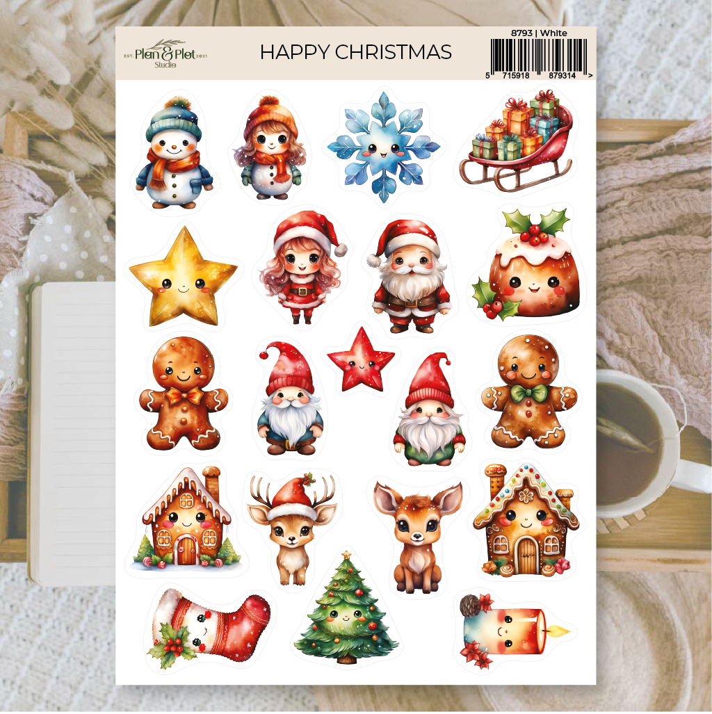 Plan & Plot Studio – wholesale Sticker – Happy christmas | Stickers0