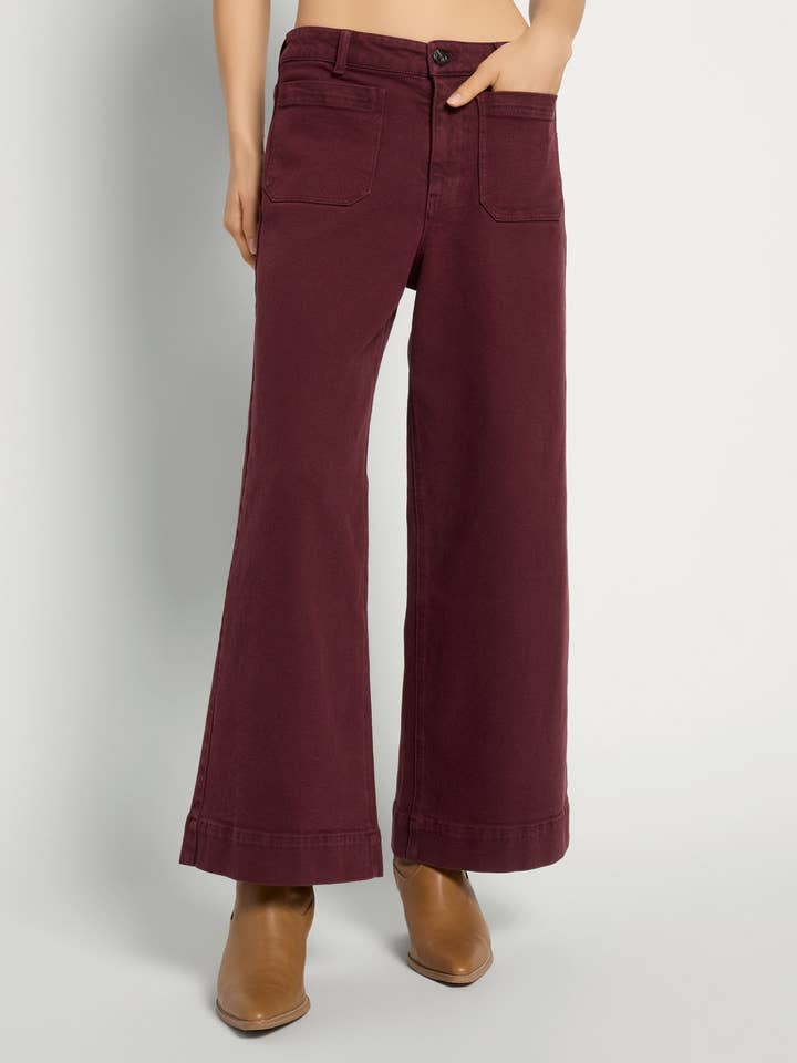 Seventy Eight and Sunny (SEAS) - Wholesale Pants - Women's - Caroline Twill Pant5