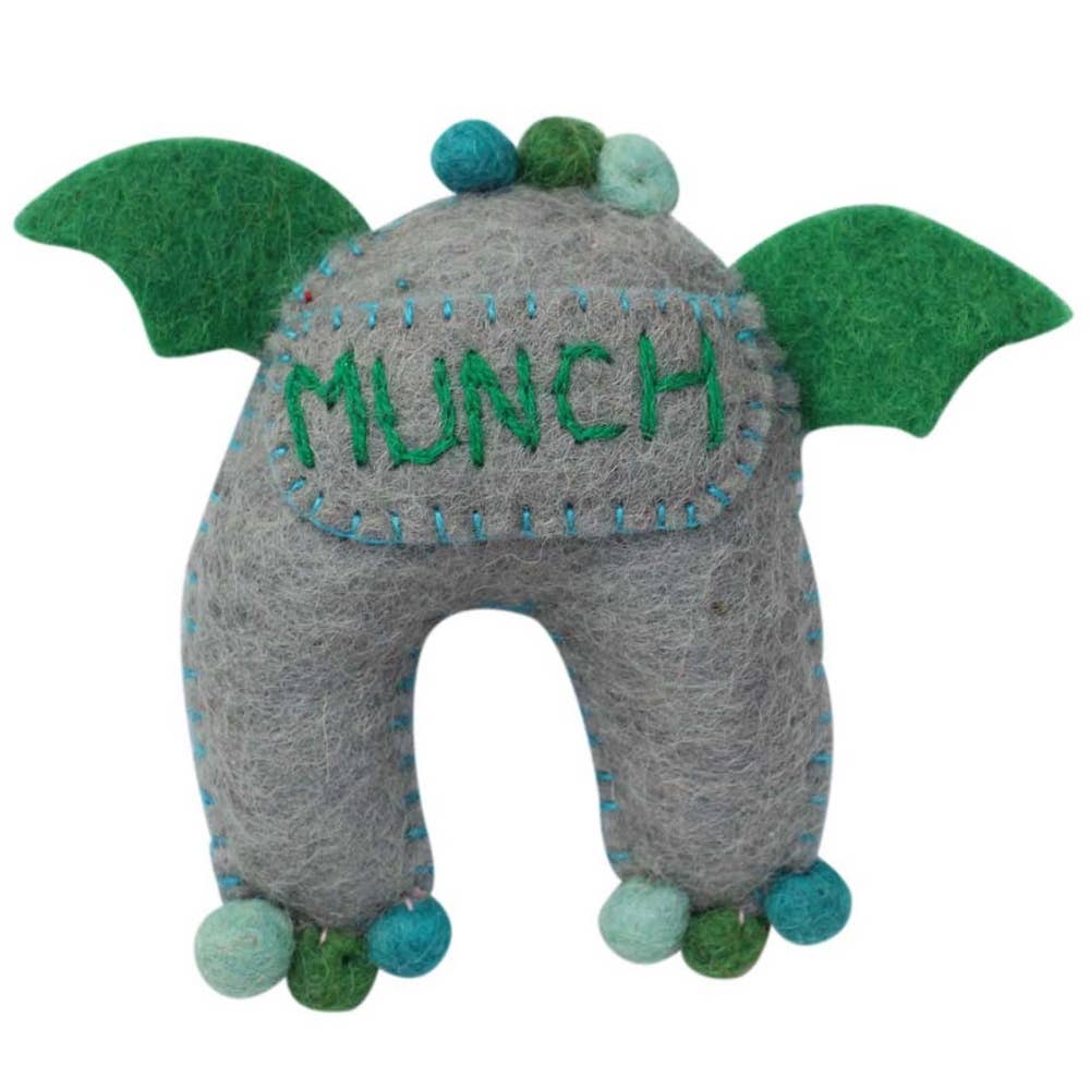 Global Crafts - Wholesale Toothfairy Pillow - Kids - Tooth Fairy Pillow with Pocket for Money Monster - Sea2