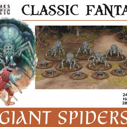 Bridge Distribution - Venta al por mayor Conjunto de juguetes - Niños - Wargames Atlantic - Fantasía clásica: arañas gigantes
