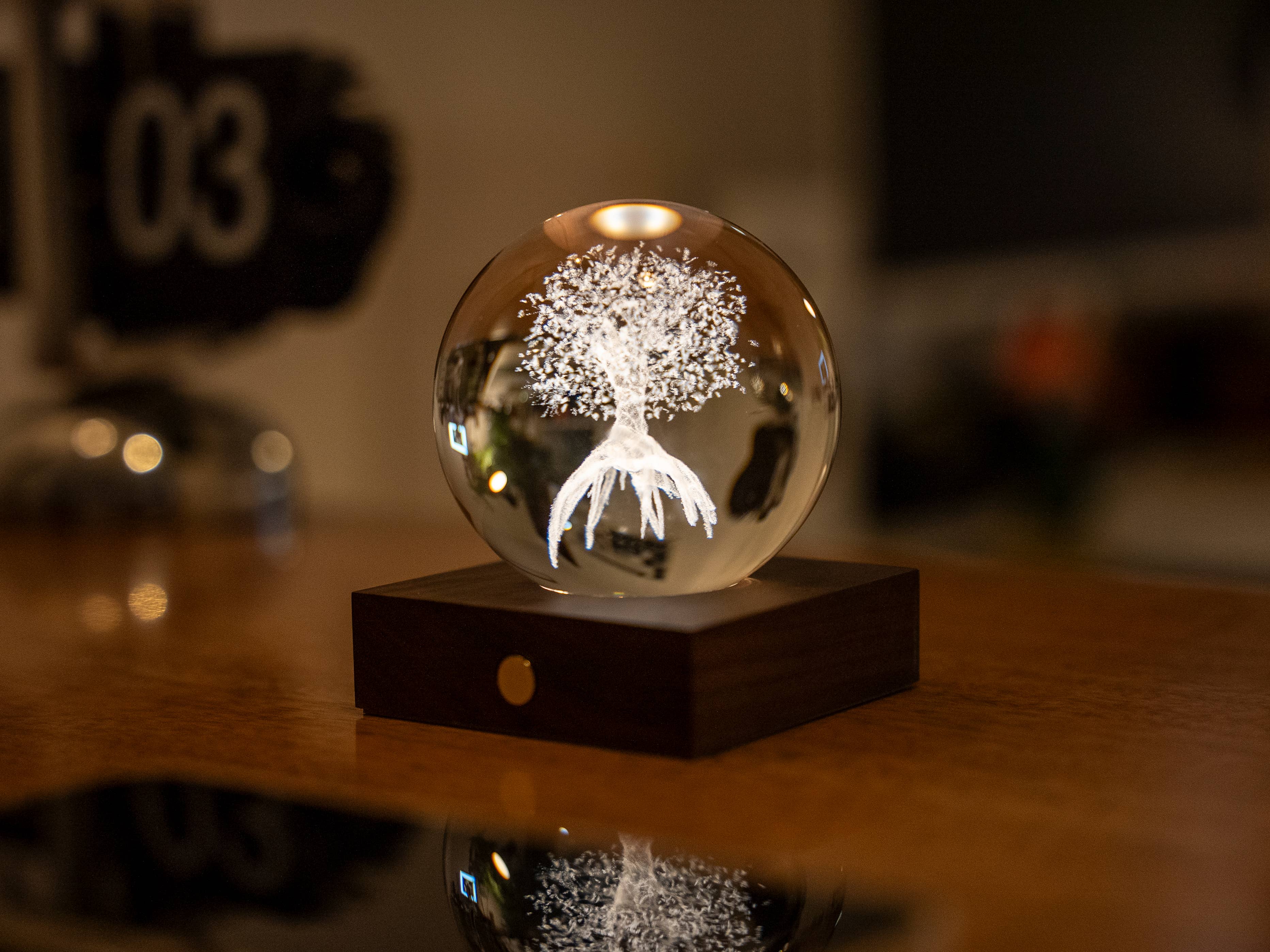 Gingko Design - Wholesale Night light - Amber Crystal Light29