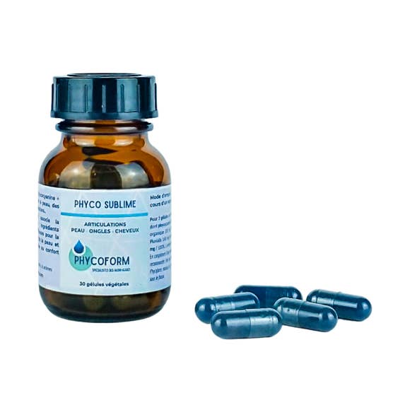 Phyco Sublime - 30 kapsler - Pakke 15 stk for engroshandel hos PHYCOFORM