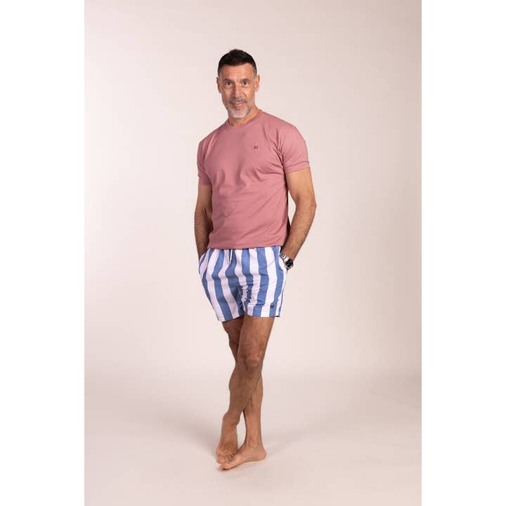 Basic Short Sleeve T-Shirt Pastel Pink for wholesale by Custi Mikelo: Made in Spain