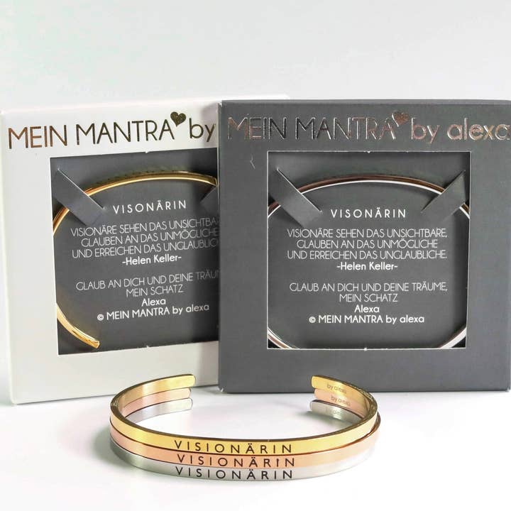 MANTRA BANGLE - VISIONARY for wholesale by Mein Mantra