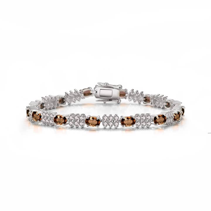 Sterling Silver Cubic Zirconia Bracelet(1038) for wholesale by Genevive