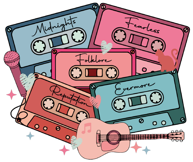 M2B Designs - Wholesale Sublimation Transfer - Taylor Cassettes DTF Transfer0