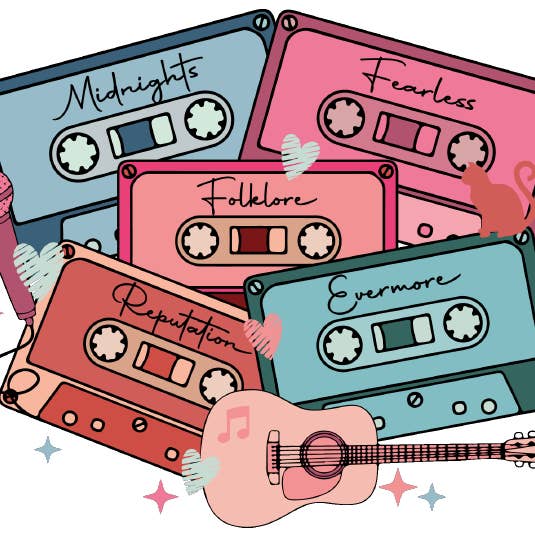 M2B Designs - Wholesale Sublimation Transfer - Taylor Cassettes DTF Transfer0