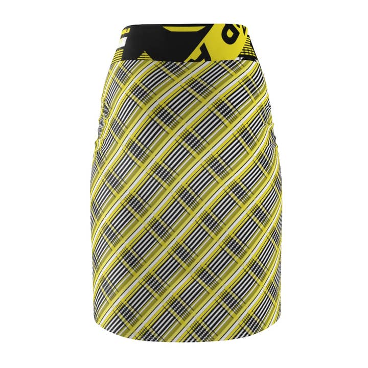 2882Sport™ Dark Academia Classic Plaid Pencil Skirt for wholesale by 2882Brand™