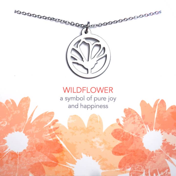 Collier Fleur Sauvages pour la vente par Melissa Lew