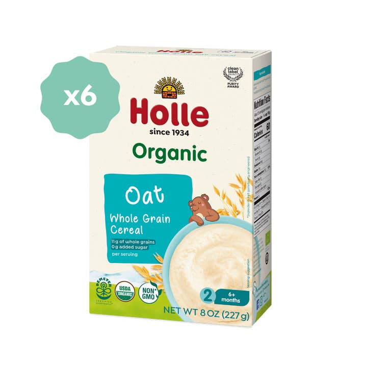 Holle USA - Wholesale Baby Food - Holle Organic Whole Grain Cereal: Oat (6 Pack)