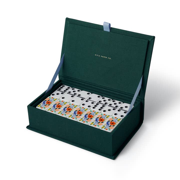 Rifle Paper Co. - Wholesale Dominoes - Strawberry Fields Dominoes Set