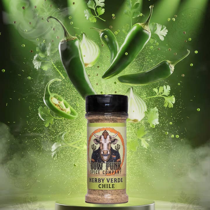 Cow Punk Spice Company - Wholesale Dried Spice Mix - Herby Verde Chile2