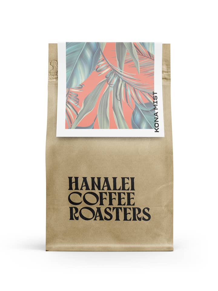 Kona Mist for wholesale by Hanalei Coffee Roasters
