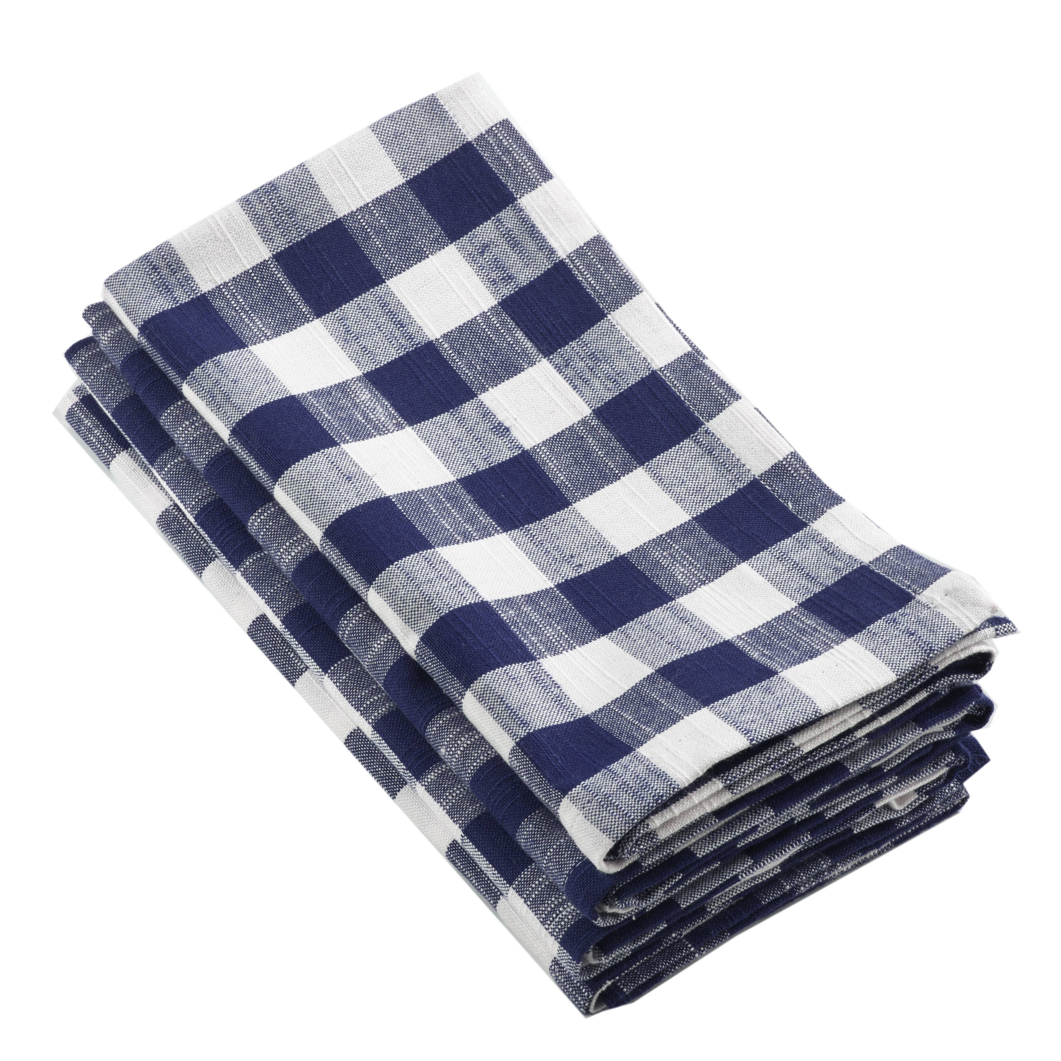 Fennco Styles - Vendita all'ingrosso Tovaglioli da tavola in stoffa - Tovagliolo da tavola in cotone a quadretti da 50,8 cm3