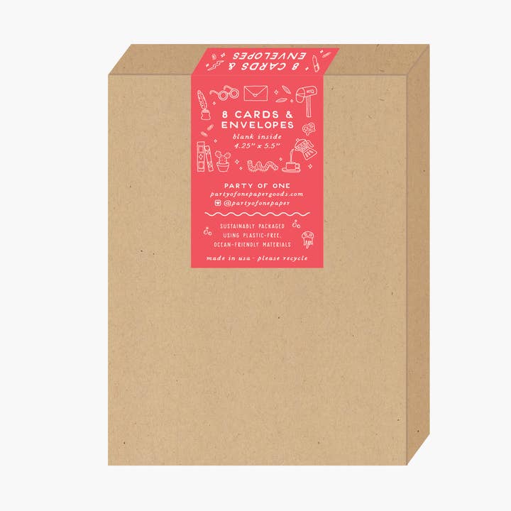 Party of One - Wholesale Season's Greetings Card - Boxed Harmony Piano Holiday Cards2