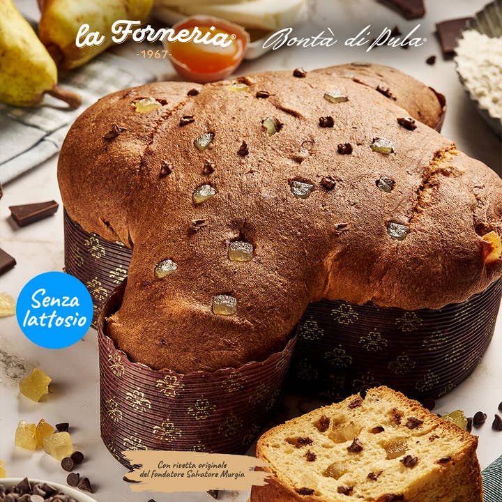 Colombe Poire et Chocolat Noir 750g pour la vente par La Forneria di Pula