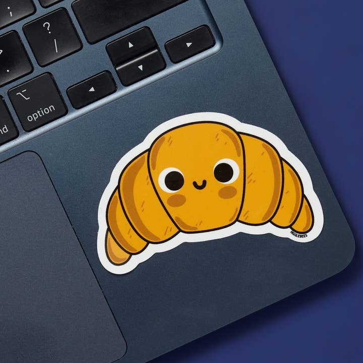 Croissant - Vinyl Sticker for wholesale by Higglebees