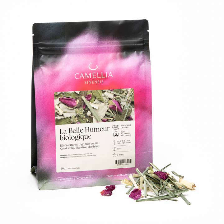La Belle Humeur biologique (sachet de 20 g) pour la vente par Camellia Sinensis