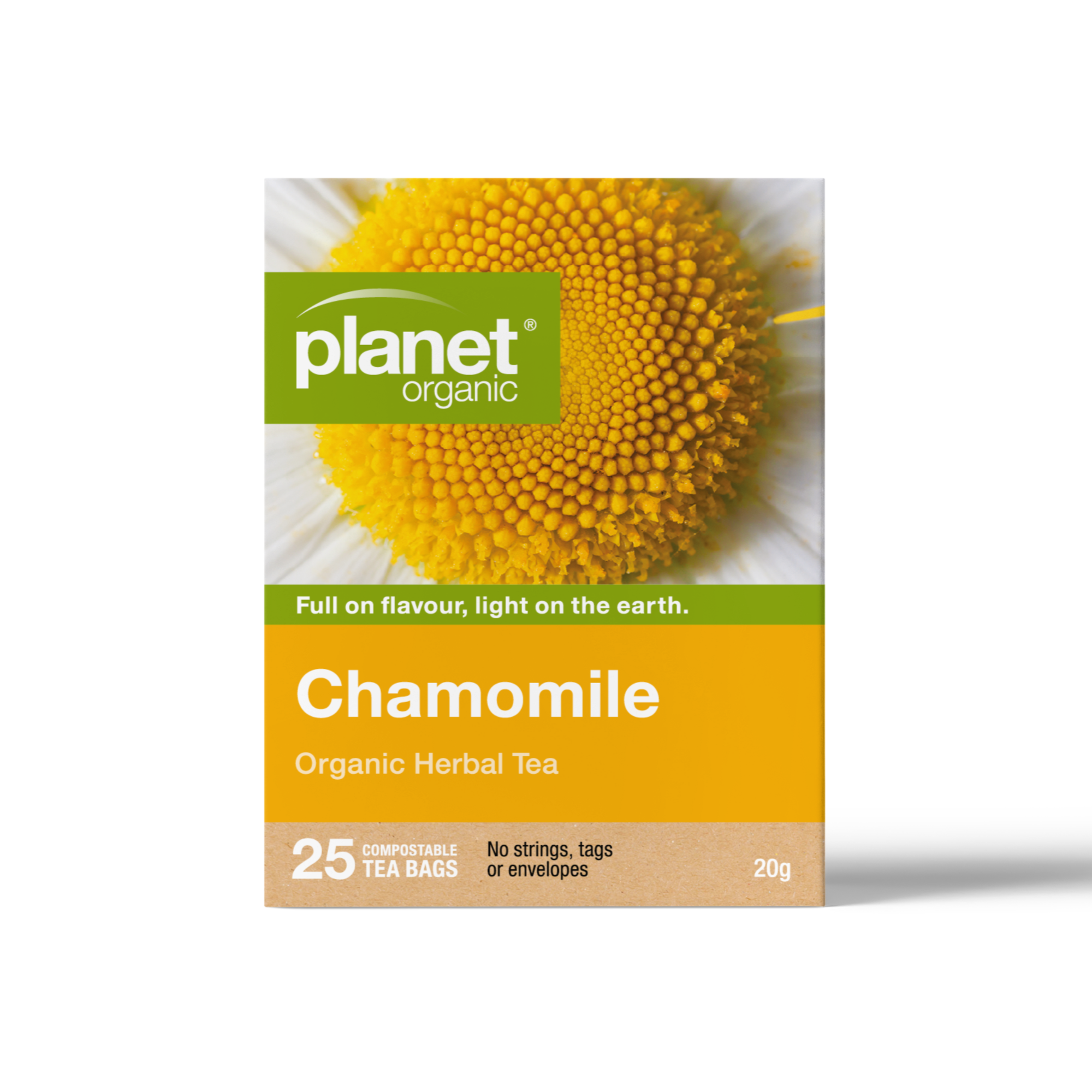 Planet Organic – wholesale Tepåsar – Kamille tepåsar4