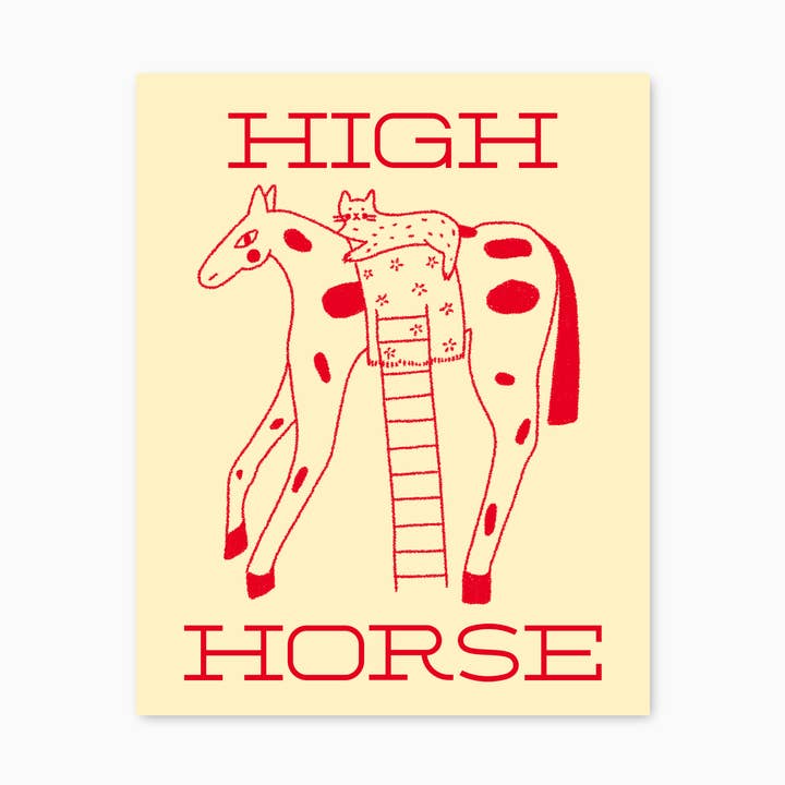 High Horse Sticker for wholesale by starpokes