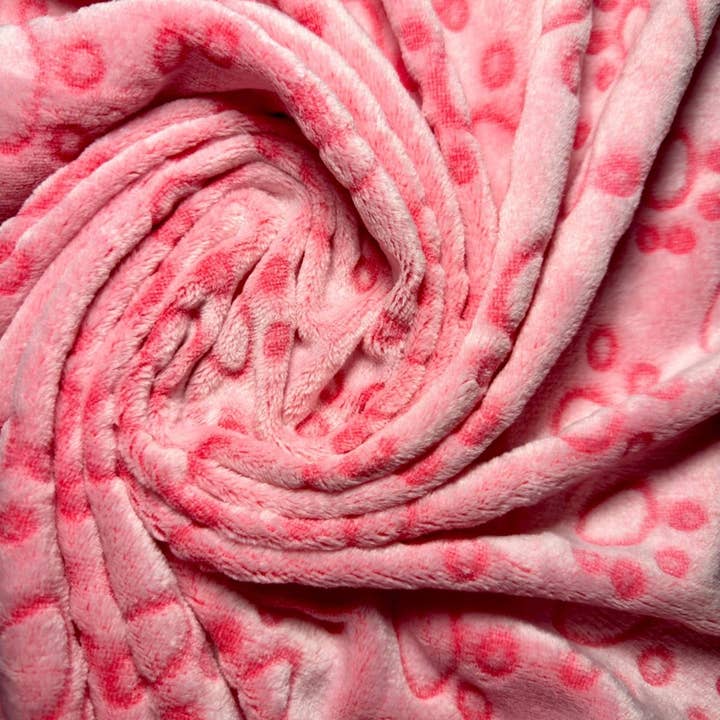 PupClub Couture - Wholesale Pet blanket – Cat/dog - Dog Blanket - Pink Paws3