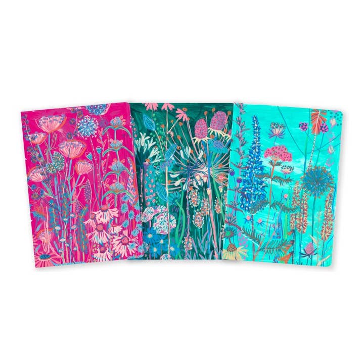 Texas Bookman - Wholesale Notebook - Lucy Innes Williams Set of 3 Midi Notebooks2