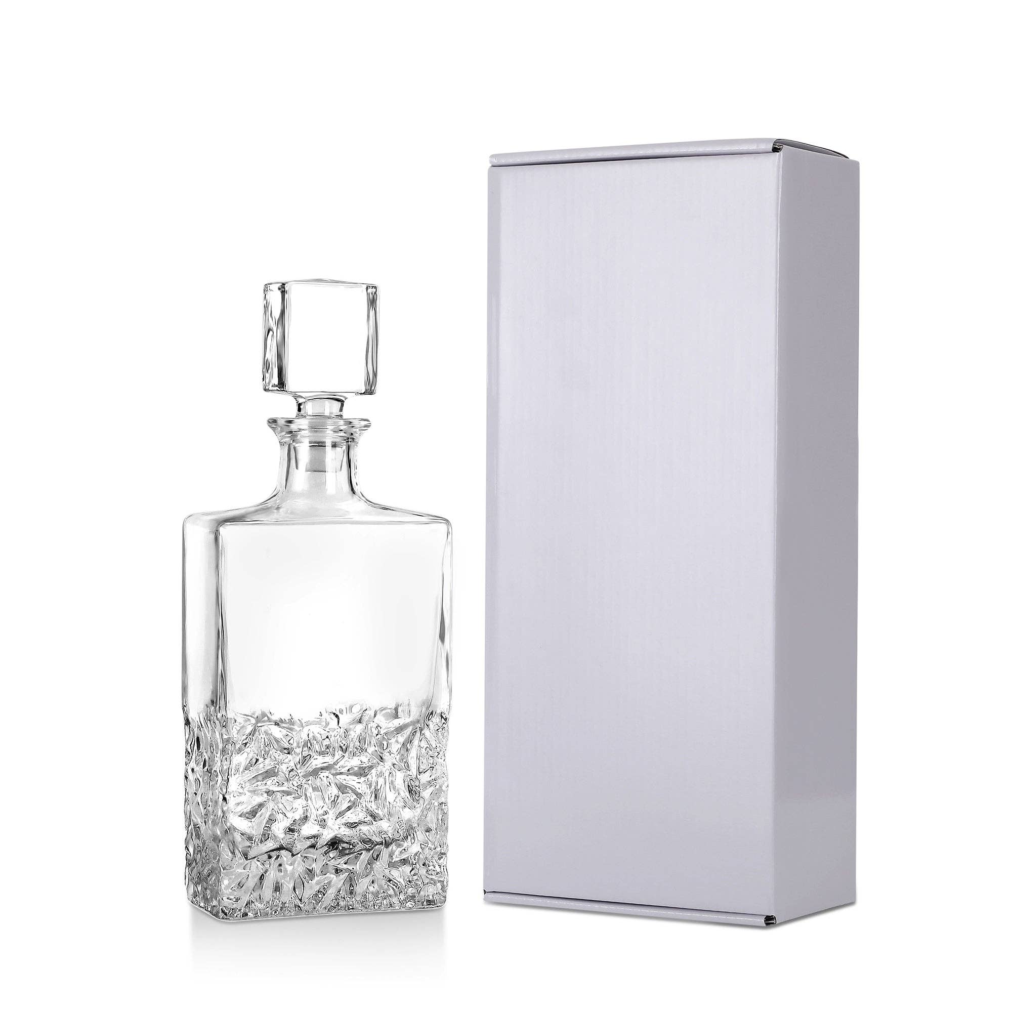 MakerFlo - Vente Carafe - Carafe à whisky - Rectangle - 750 ml9