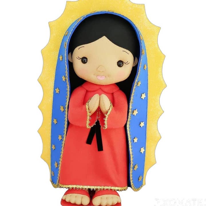 Lovencomfort - Wholesale Doll - Kids - Our lady of Guadalupe doll, Marian doll, our lady of Guadalu3