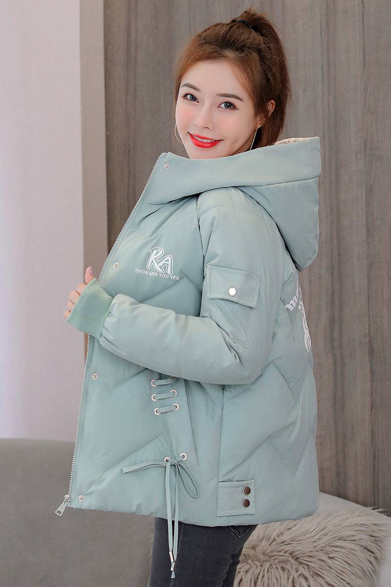 Marayn - Wholesale Puffer Jacket - Women's - Chic 2025 Winter Puffer Jacket Korean Style Warm Loose #27