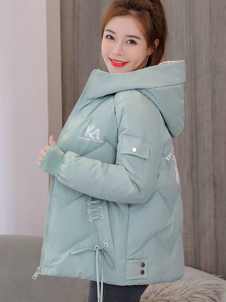 Marayn - Wholesale Puffer Jacket - Women's - Chic 2025 Winter Puffer Jacket Korean Style Warm Loose #27