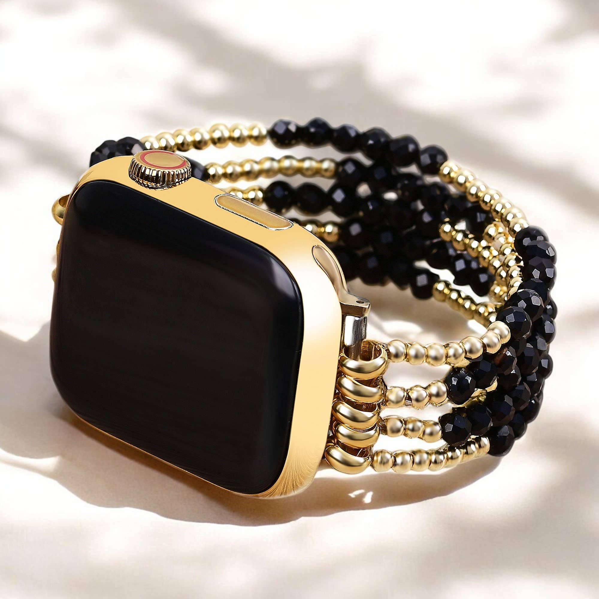 Cape Diablo - Wholesale Horlogeband/riempje - Dames - Luxe roze stretchband voor Apple Watch2