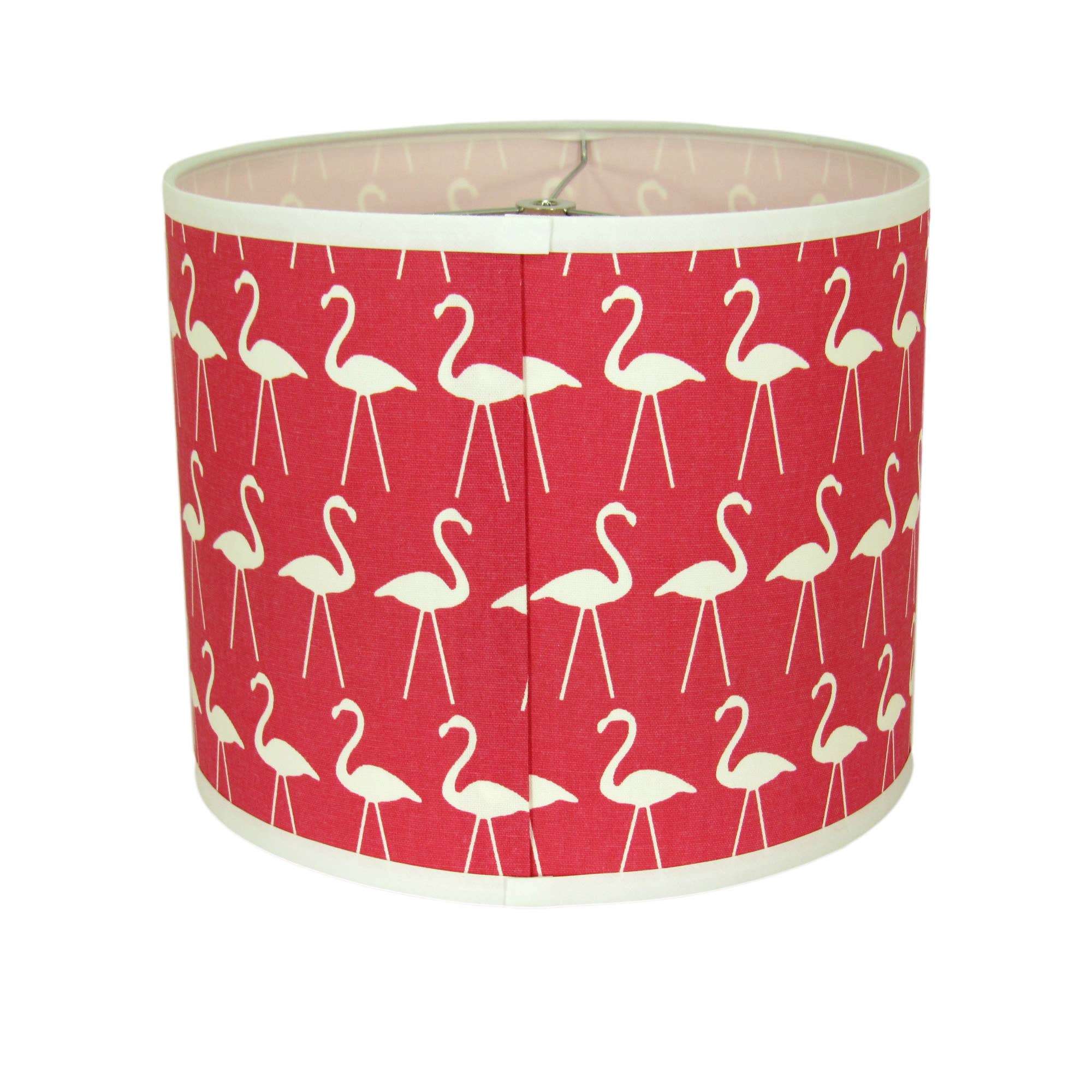 Albert Estate Ltd - Wholesale Lamp Shade - Tropical Flamingo Pattern Perfect Drum Lamp Shade1