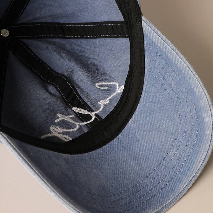 Fashion City - Wholesale Baseball Cap - Women's - Salty Lettering Embroidery Baseball Cap