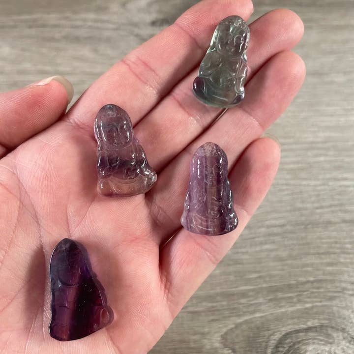 Keystone Crystals - Wholesale Spiritual Stone/Crystal - Wholesale Fluorite Figurines | Assorted Hand-Carved Crystal1