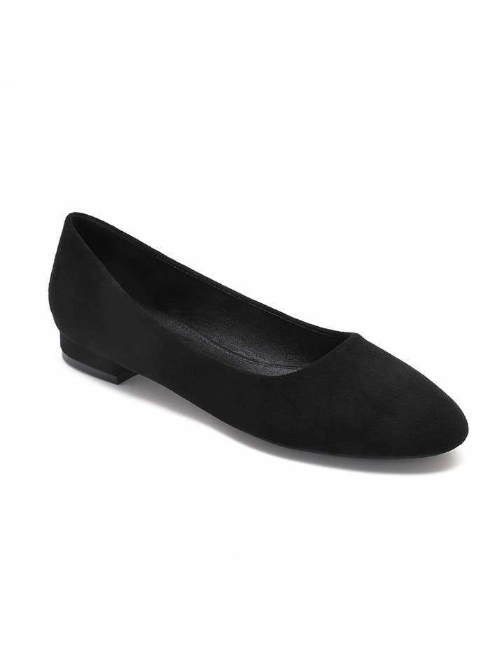 Joia Paris - Wholesale Low Heels - Women's - Classic round-toe ballet flats H8-1037E