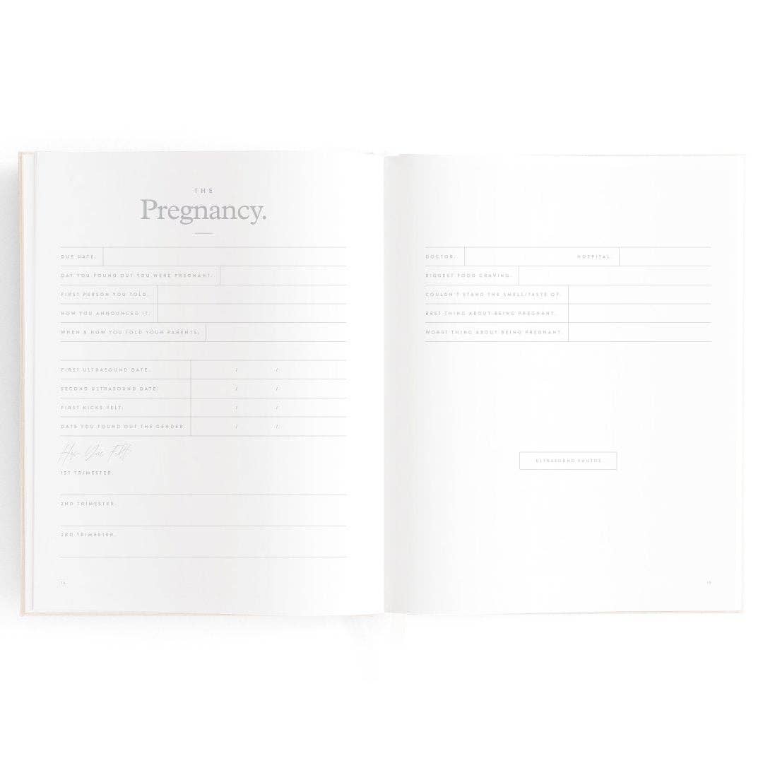 Fox & Fallow – Großhandel Erinnerungsbuch – Kind & Baby – Babybuch Buttermilk (geschlechtsneutral)13