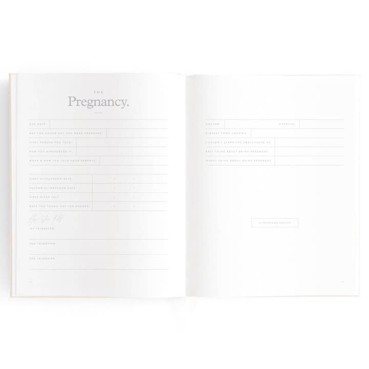 Fox & Fallow – Großhandel Erinnerungsbuch – Kind & Baby – Babybuch Buttermilk (geschlechtsneutral)13